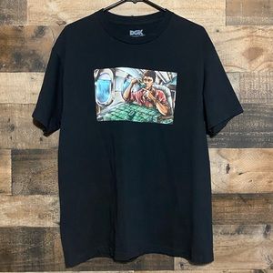 DGK Scarface Al Pacino T-Shirt Size Large Skateboard